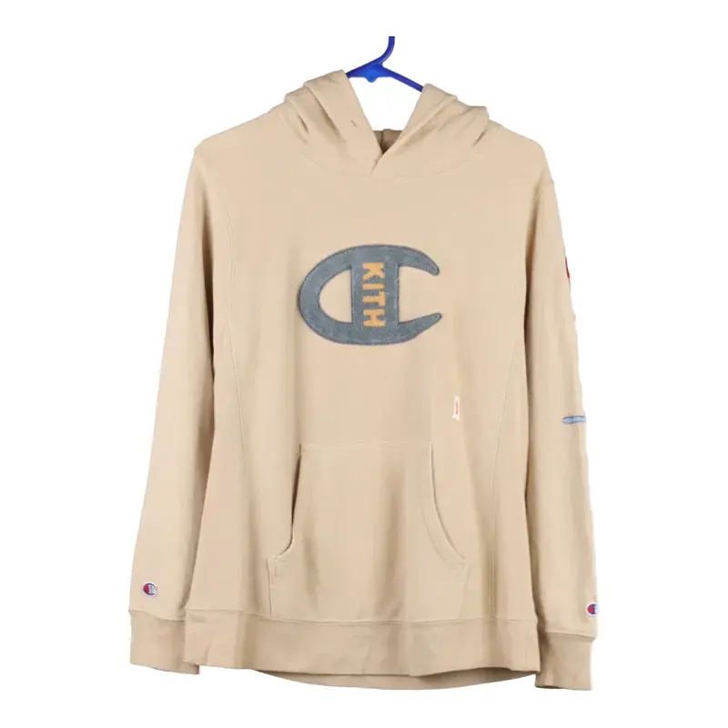 Champion Hoodie - Medium Beige Cotton Blend