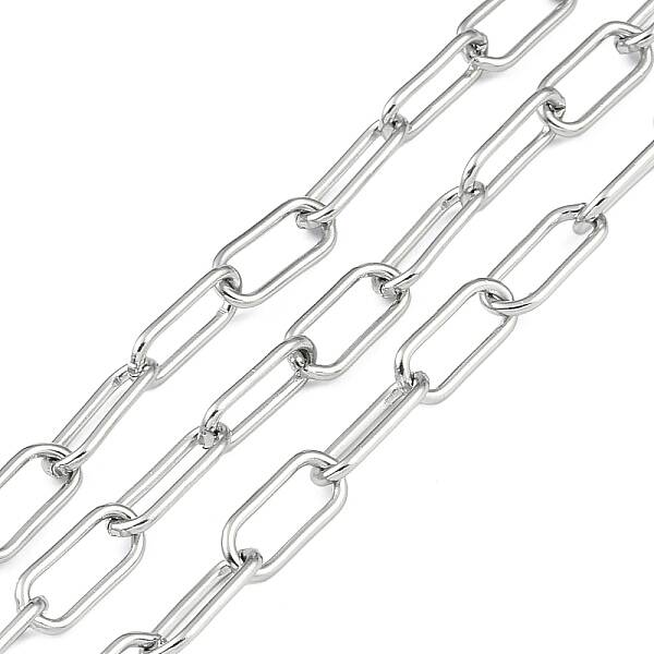 Tarnish Resistant 304 Stainless Steel Paperclip Chains