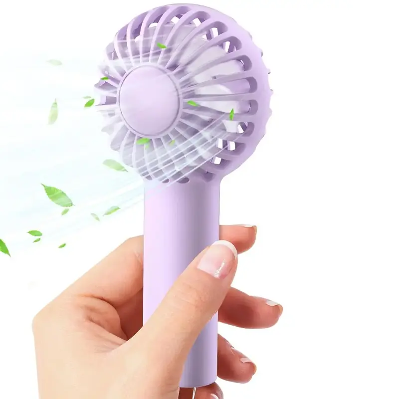 Portable Fan, Multipurpose USB Rechargeable Fan Portable Handheld Personal Cooling Fan, Battery Operated Small Eyelash Fan...