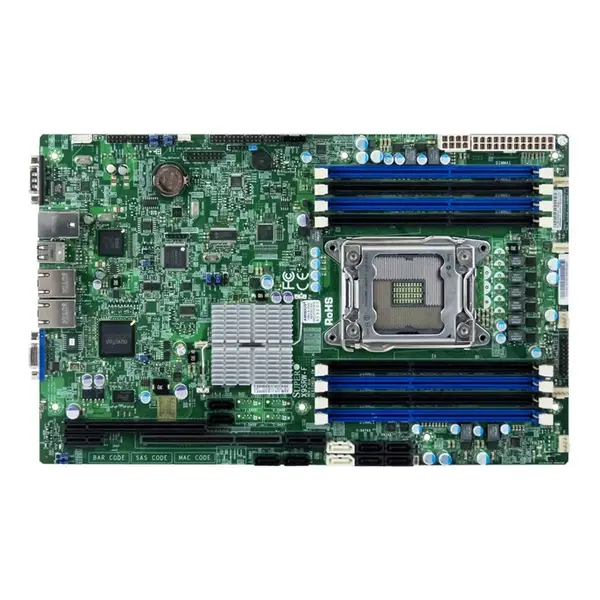 Supermicro X9SRW-F-B | Socket LGA2011 Intel C602 Chipset Proprietary System Board (Motherboard) Supports Xeon E5-2600/1600 an...