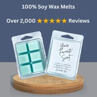 100% Soy Wax Melts - Handmade, Long-Lasting, Strong-Scented, Smokless, Gift, Summer & Fresh Scents, Small Business, Women-Own...