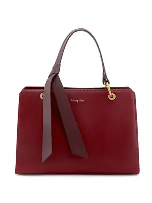 Smting small zippered tote bag