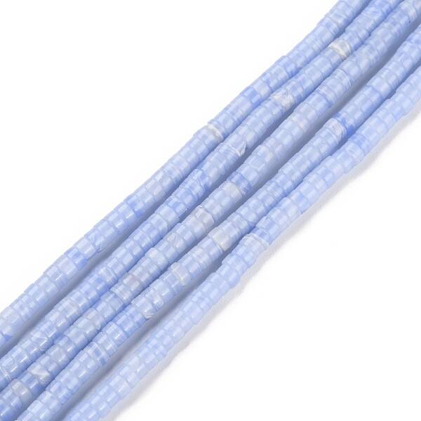 Synthetic Blue Lace Agate Beads Strands