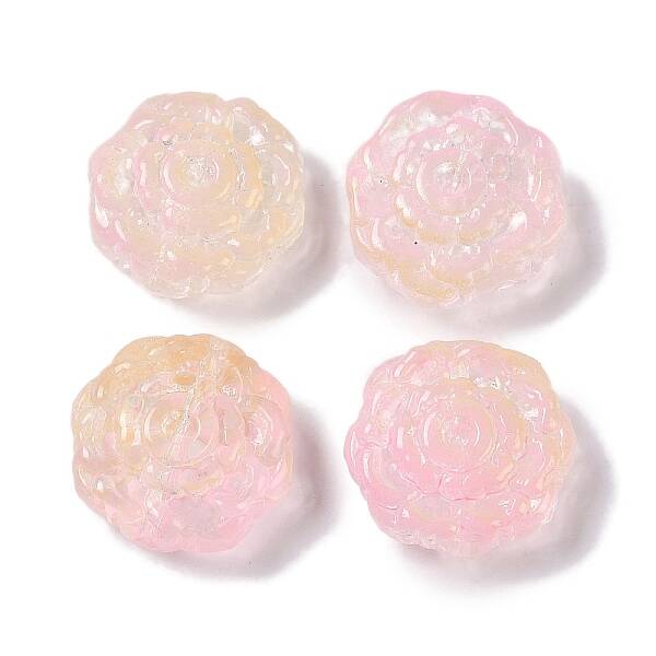 Painted Glass Beads