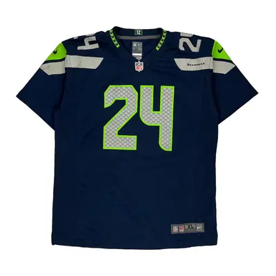 Seattle Seahawks Nike Nfl Jersey - XL Navy Polyester