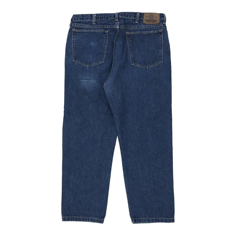Wrangler Jeans - 34W 26L Blue Cotton
