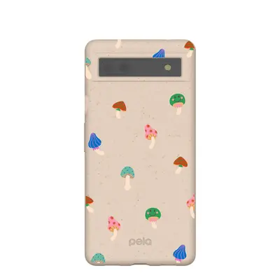 Seashell Lil Shrooms Google Pixel 6a Case