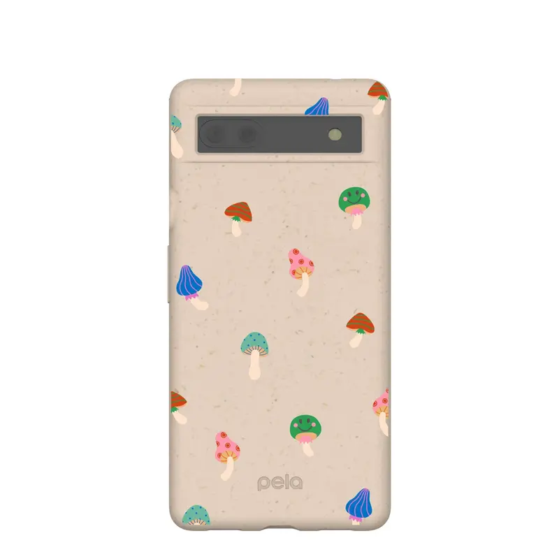 Seashell Lil Shrooms Google Pixel 6a Case