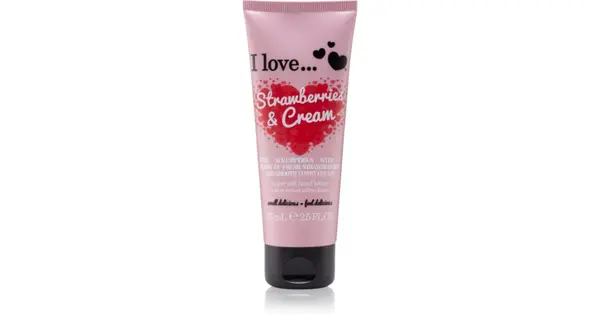 I Love... Strawberries And Hand Cream 75ml