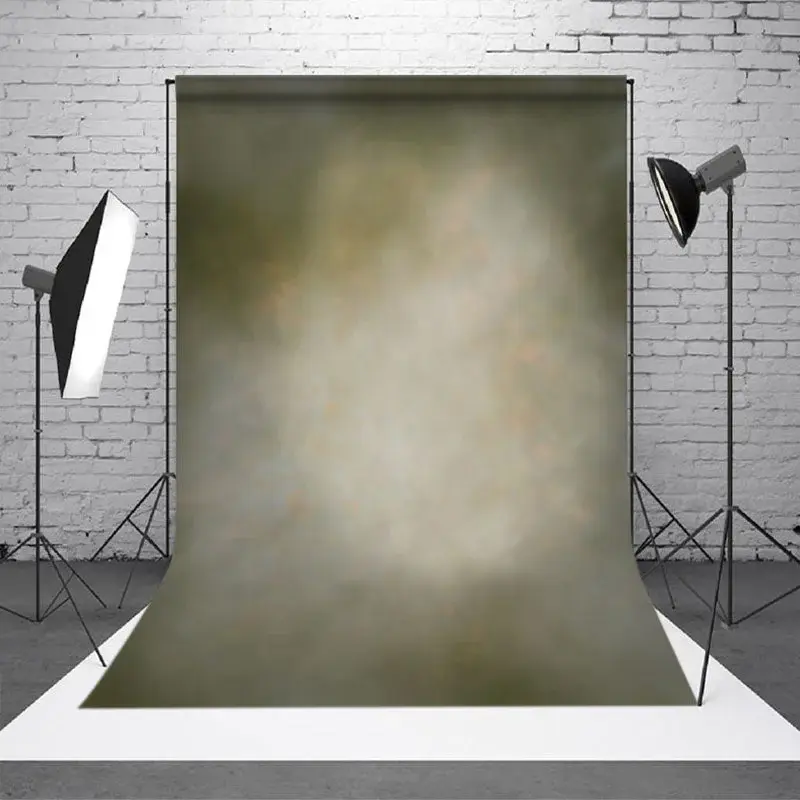 Aperturee Bokeh Green Halo White Photo Booth Backgrounds