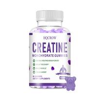HQCROW Creatine Monohydrate Gummies - Mixed Berry, Vitamin B6 & B12, Black Pepper, Vegan, Plant-Based, Non-GMO, Gluten-Free &...
