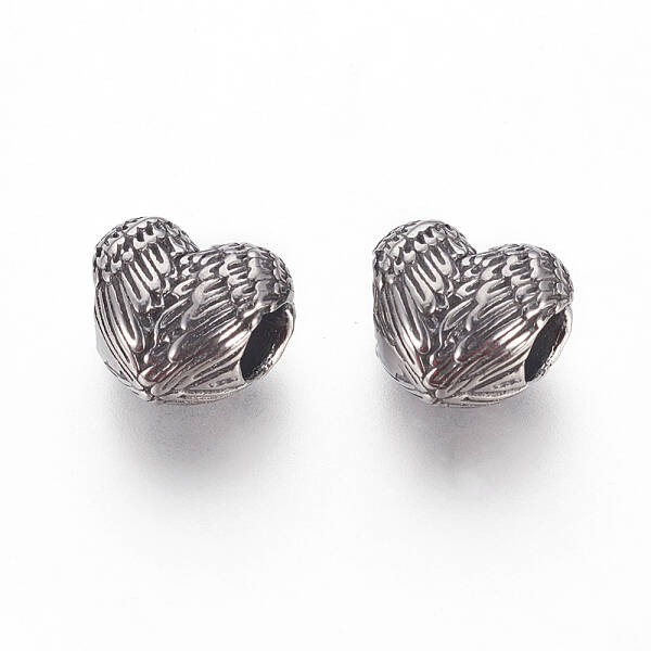 316 Surgical Stainless Steel European Beads