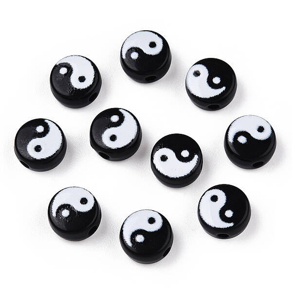 Opaque Acrylic Beads
