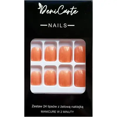 Deni Carte - Nude pink fake nail set