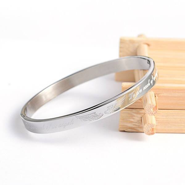 Tarnish Resistant 304 Stainless Steel Bangles