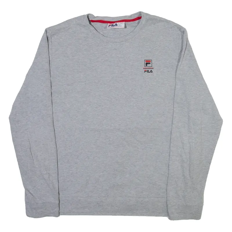 FILA Mens Sweatshirt Grey L