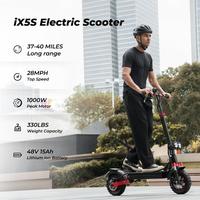 【Off-road】iScooter iX5S/iX3 Electric Scooter, 40/40 Miles Long Range & 28/25 MPH Top Speed E Scooter, 11/10\