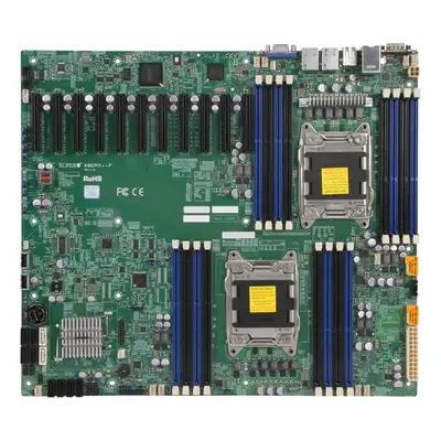 X9DRX+-F-B Supermicro Socket LGA2011 Intel C602 Chipset Proprietary System Board (Motherboard) Supports 2x Xeon E5-2600 DDR3 ...