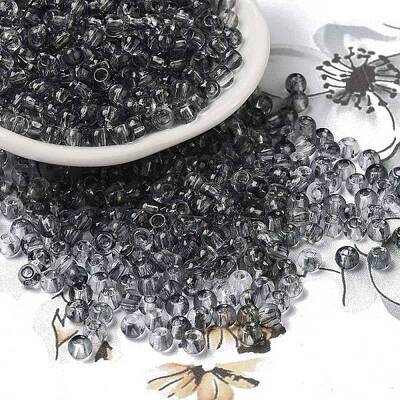 Transparent Colours Glass Round Beads