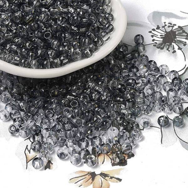 Transparent Colours Glass Round Beads