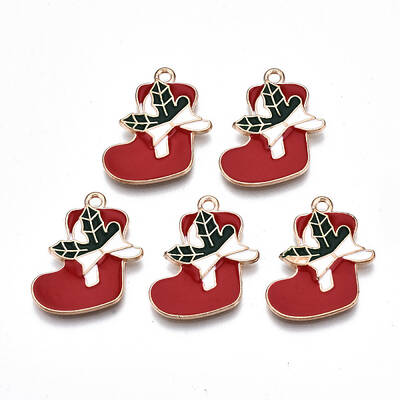 Alloy Enamel Pendants