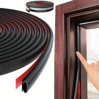 Self Adhesive Door Seam Sealing Tape, Weatherstrip for Door Bottom, Noise Reduction Door Bottom Seal Strip, Home Decor Suppli...