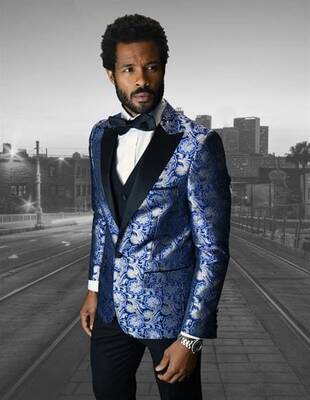 Royal Blue Groomsmen Suits