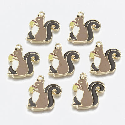 Alloy Enamel Pendants