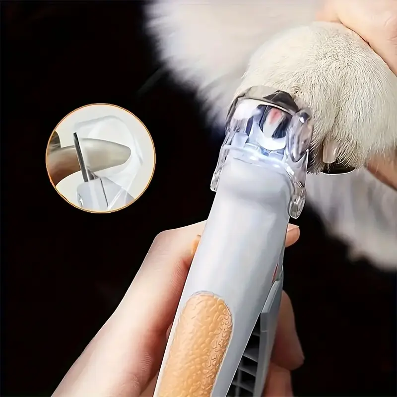 Professional Pet Nail Clipper Scissors with LED Light Cat Dog Nail Clippers Tool Scissors Nail Toeclaw Cutter Scissors Pet Su...