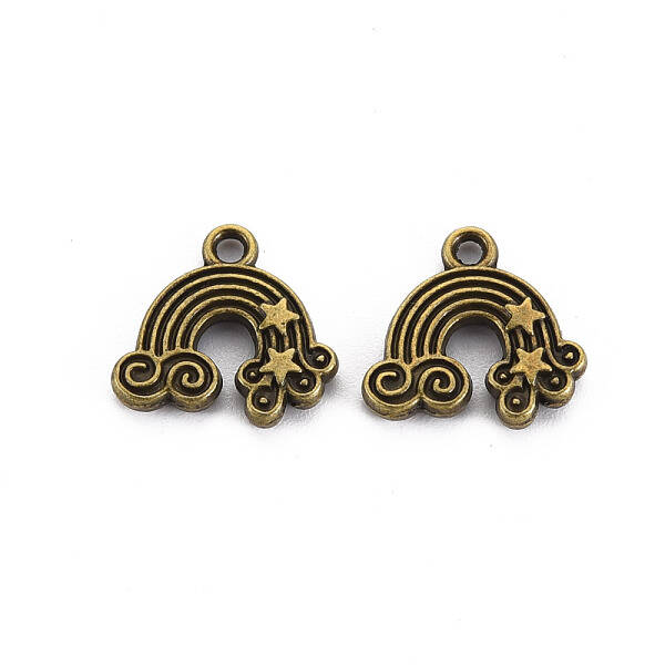 Tibetan Style Alloy Pendant Enamel Settings