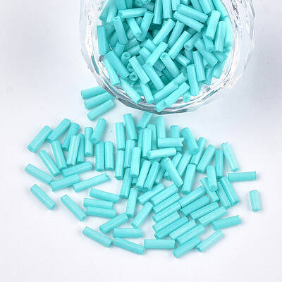 Glass Bugle Beads