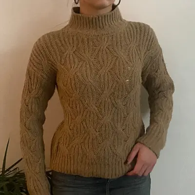 Cinque Jumper - Medium Beige Wool