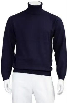 Mens Sweater Navy With Turtleneck (Package Deals )