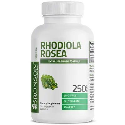 Rhodiola Rosea Root - 1,000 mg Capsule for Health and Fitness - Supplement cortisol supplement women