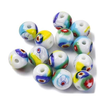 Handmade Millefiori Lampwork Beads