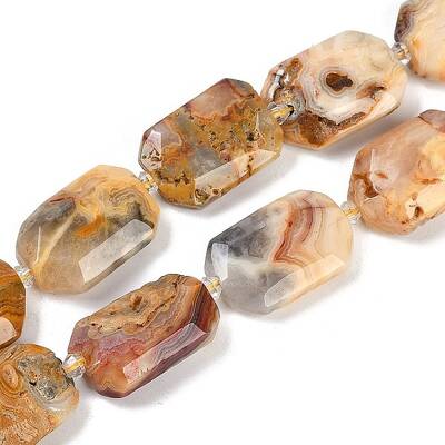 Natural Crazy Agate Beads Strands