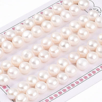 Grade 3A Natural Cultured Freshwater Pearl Beads