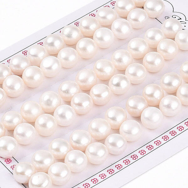 Grade 3A Natural Cultured Freshwater Pearl Beads