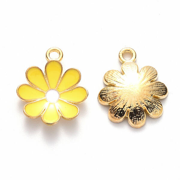 Alloy Enamel Pendants