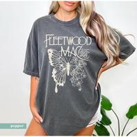 [ SALE UP TO 48% ] Comfort Colors Fleetwood Mac T-shirt, Music Graphic Tee, Vintage Style Band Shirts, Womenswear