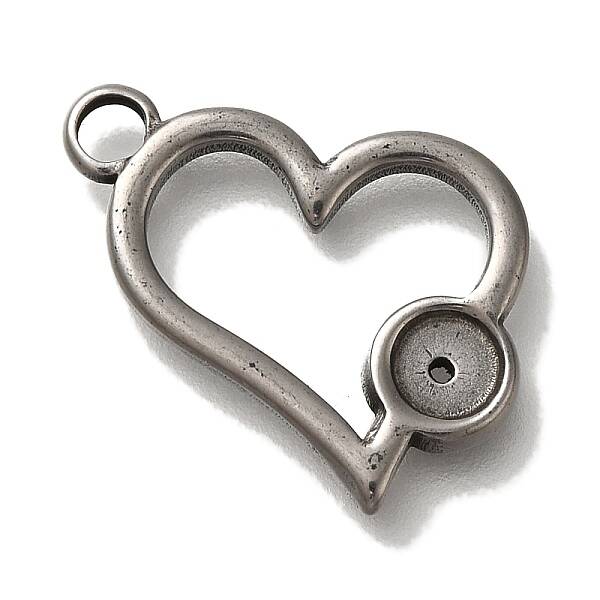304 Stainless Steel Pendant Rhinestone Settings