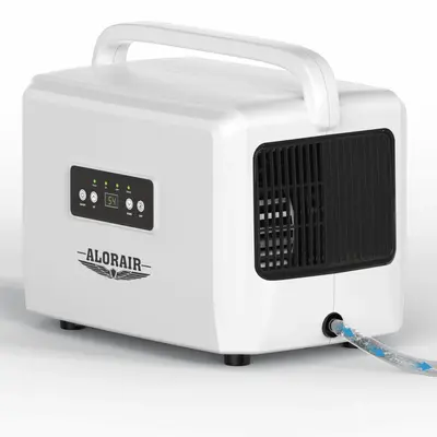 AlorAir 70 PPD Crawl Space Dehumidifier with Drain Hose | Helios D35 | Size for 1000 sq.ft