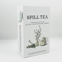 Spill Tea Oracle Card Game, 1 Box Card Game, Card Game for Adults, Funny Table Game for Family Gathering, Party Game Cards