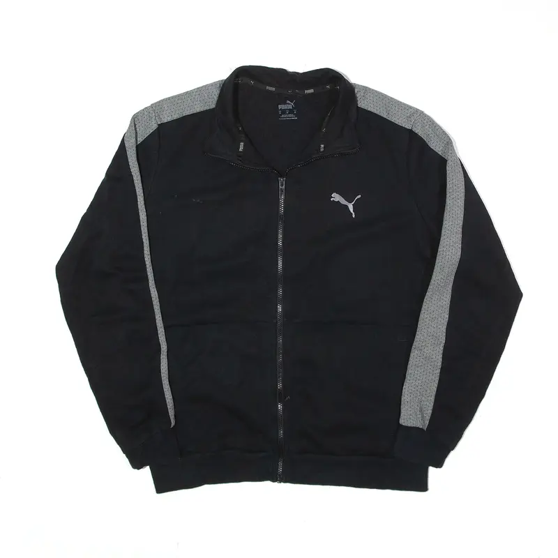 PUMA Track Jacket Black Mens M