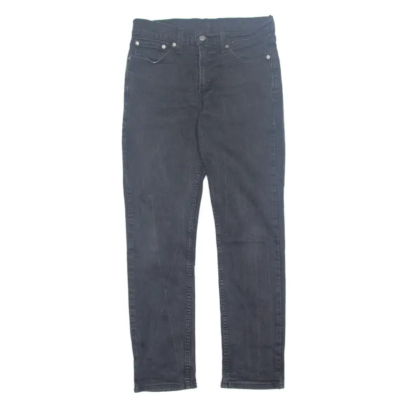 LEVI'S 511 Jeans Mens Black Slim Straight W31 L32
