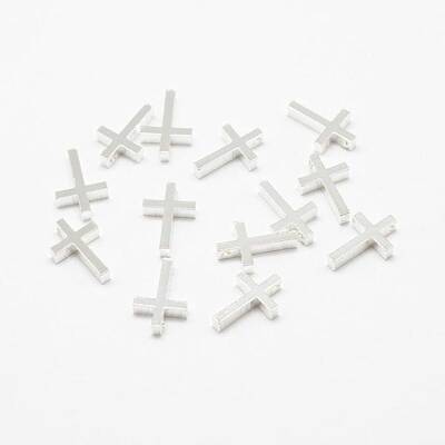 Brass Tiny Cross Charms