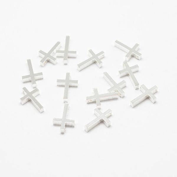 Brass Tiny Cross Charms