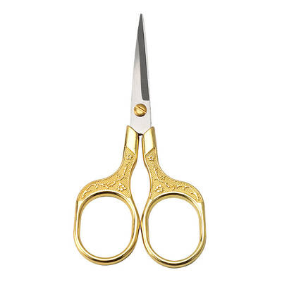 Plum Pattern Stainless Steel Scissors