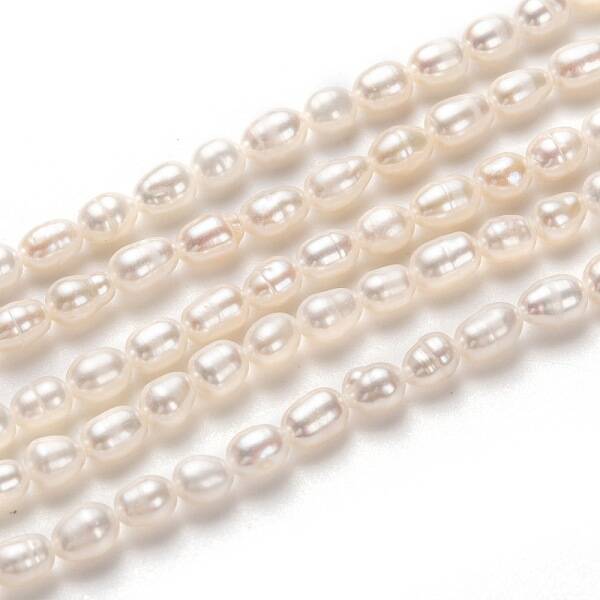 Natural Cultured Freshwater Pearl Beads Strands