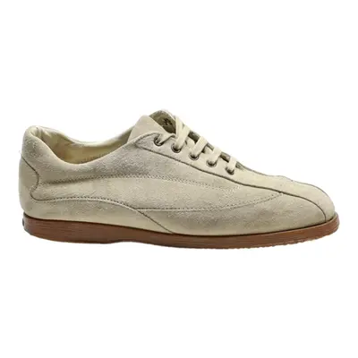 HOGAN Sneaker Trainers Beige Suede Mens UK 7